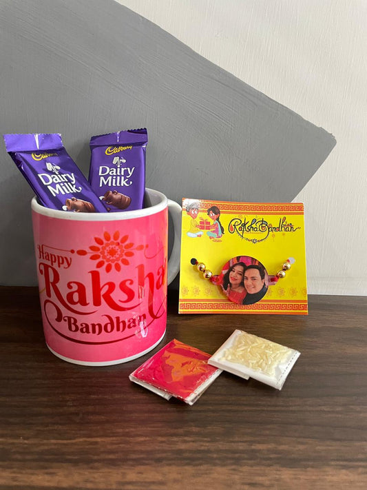 Rakshabandhan Mini Hamper with personalised mug