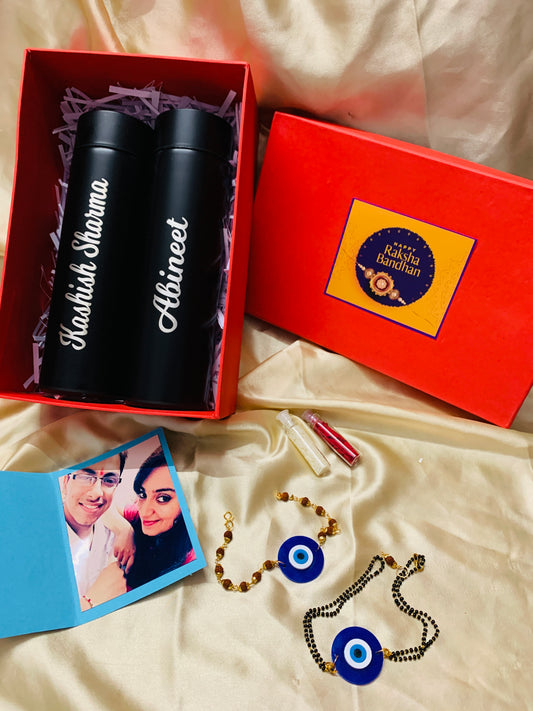 Rakshabandan Gift Hamper for Bhaiya Bhabhi Couple - 1