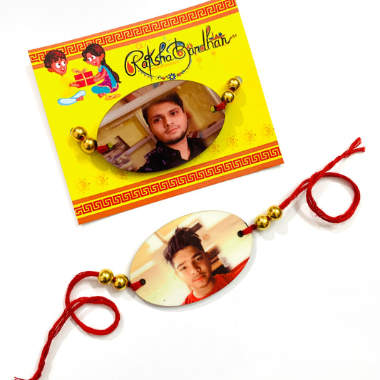 Photo Rakhis - Digital Print Waterproof Rakhi