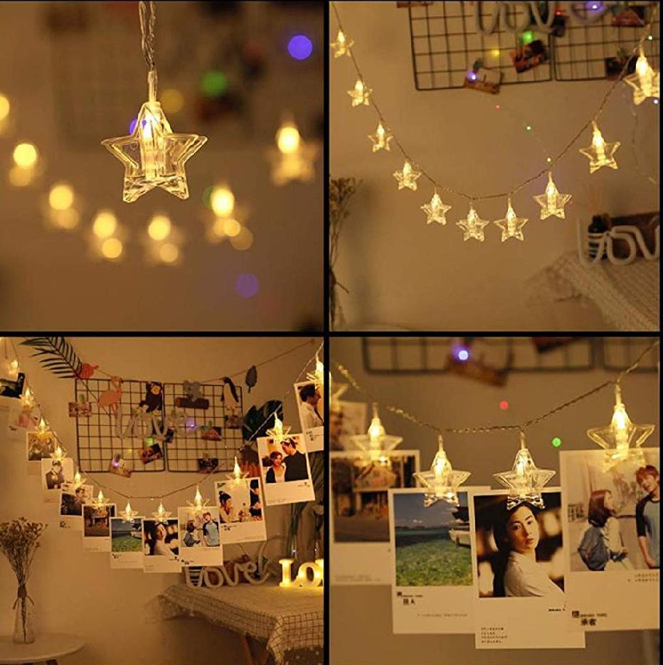 Star Shaped Light Clips