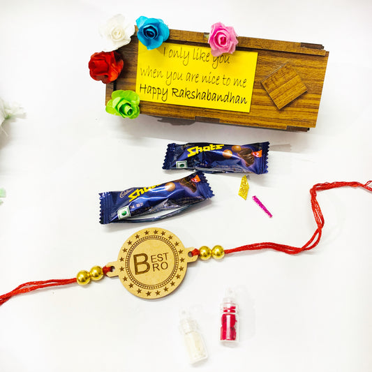 Cute Little Rakhi Gift Box for Bother