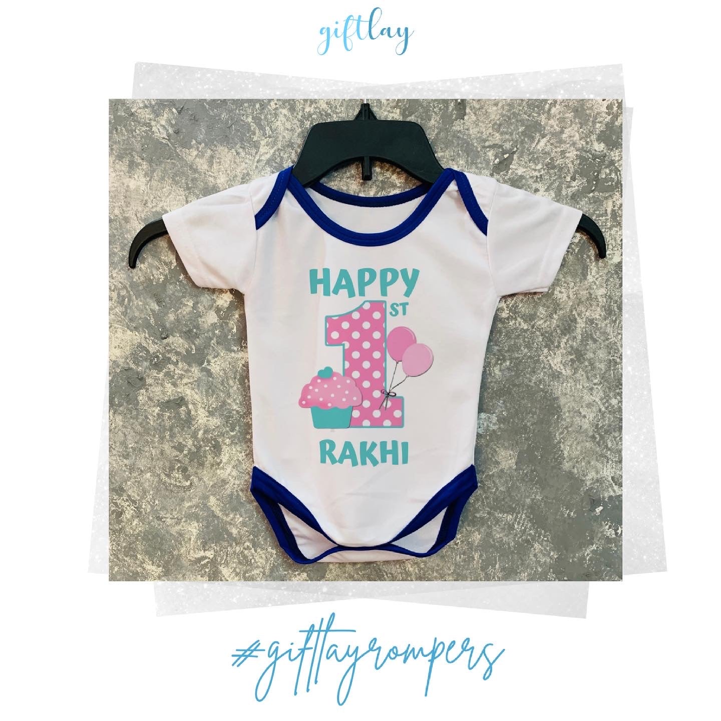 Rakshabandan Special Baby Rompers for First Rakhi Celebration