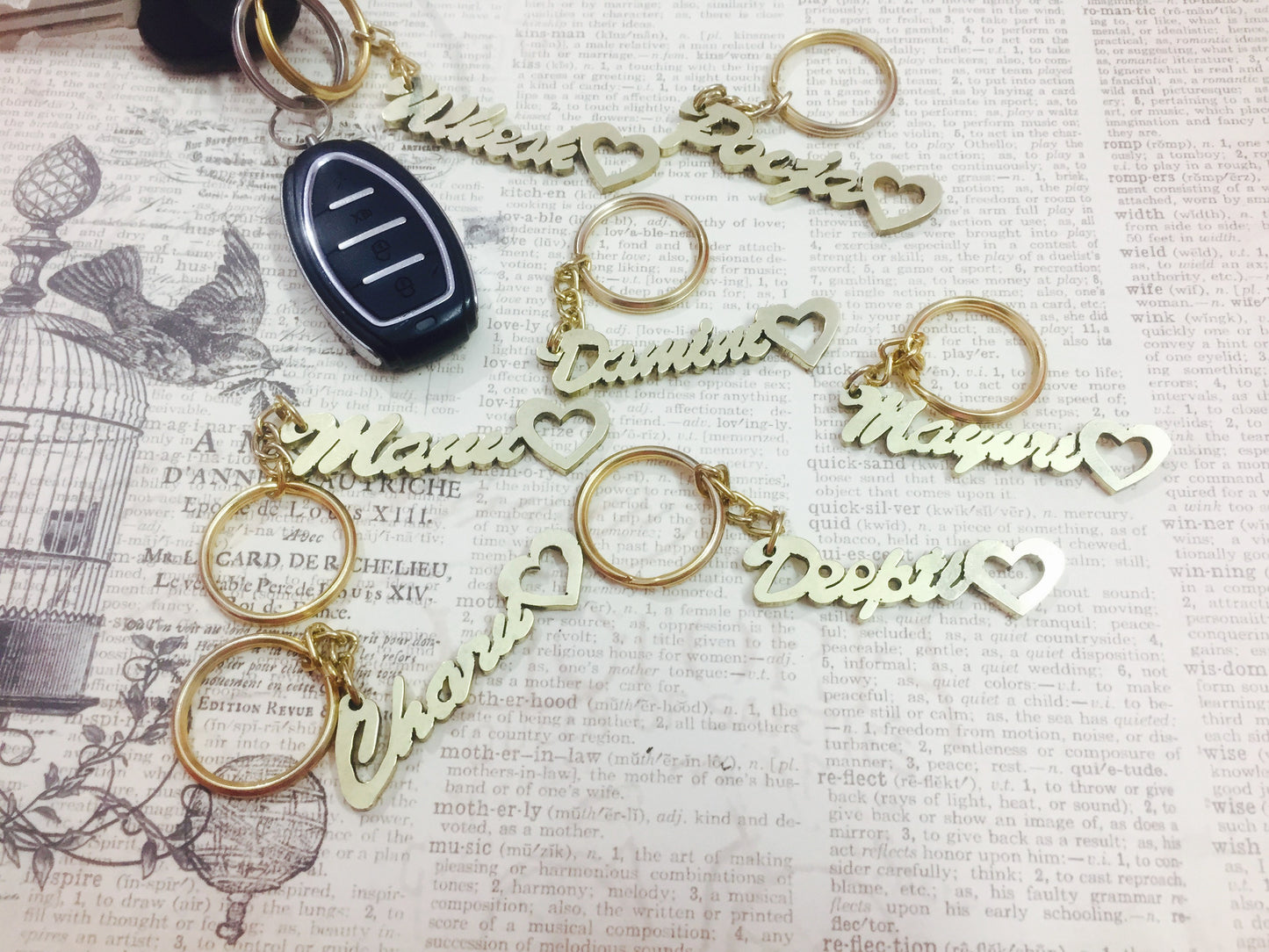 Personalised Keychain - Simple Name