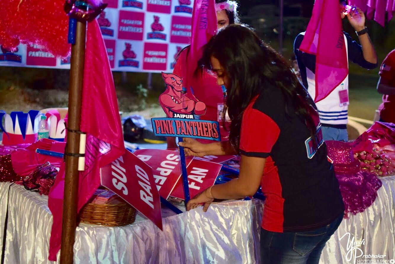 Zarea for JAIPUR PINK PANTHERS at Pro Kabaddi League Season 3 to 5