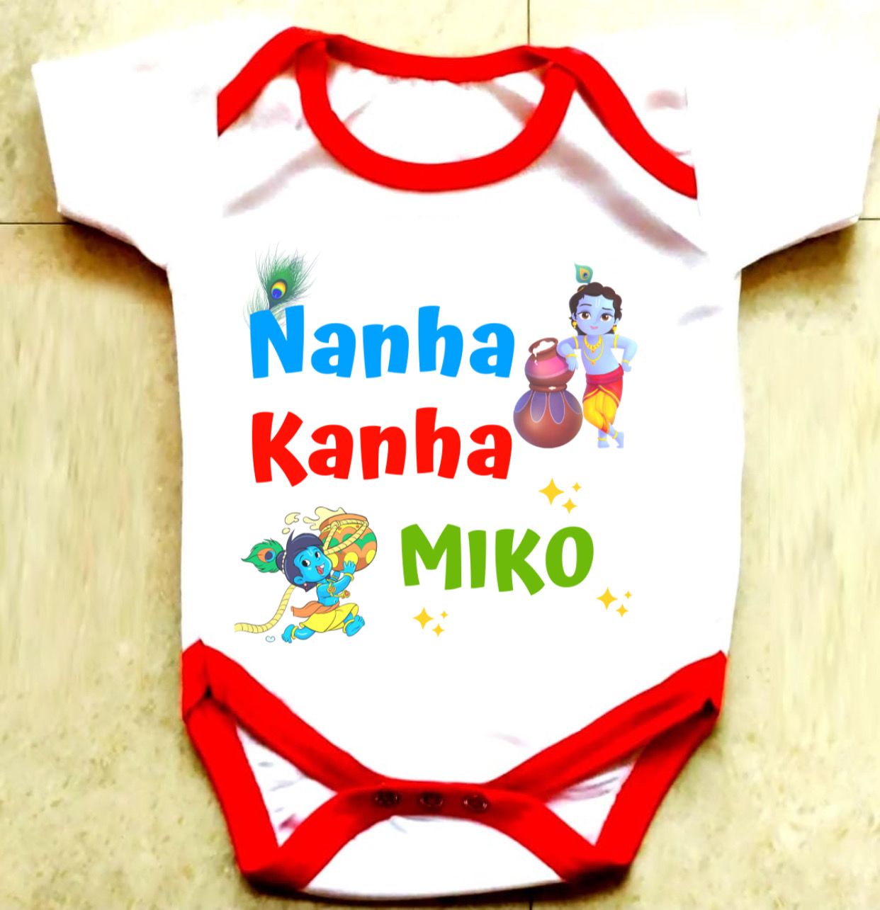 Janmashtami Special Baby Rompers for First Janmashtami Celebration