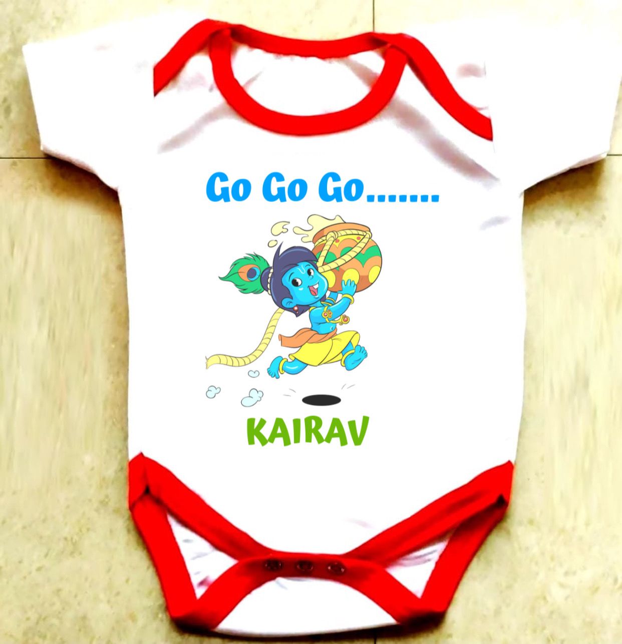 Janmashtami Special Baby Rompers for First Janmashtami Celebration