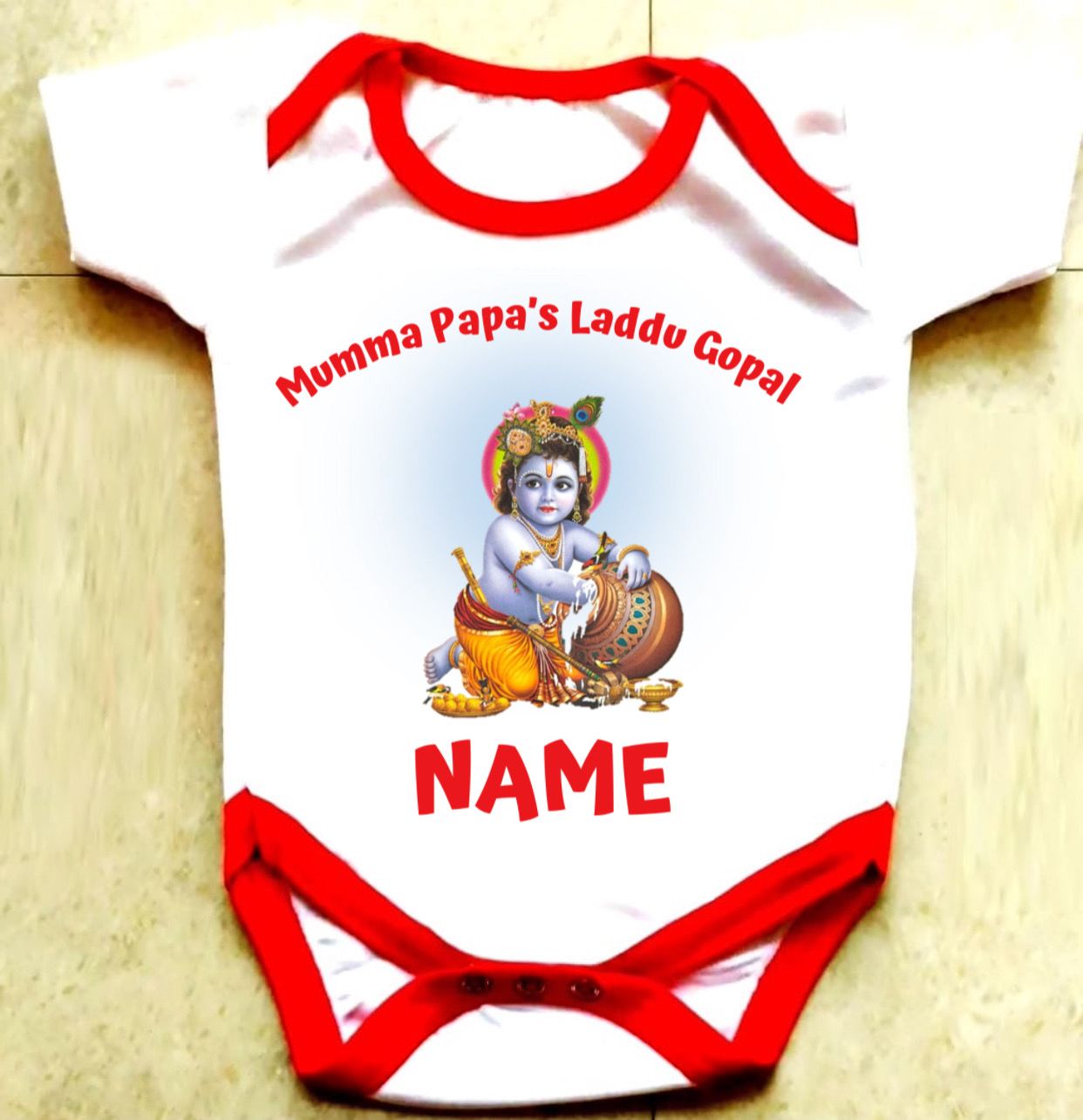 Janmashtami Special Baby Rompers for First Janmashtami Celebration