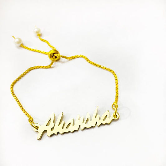 Personalised Name Chain Rakhi