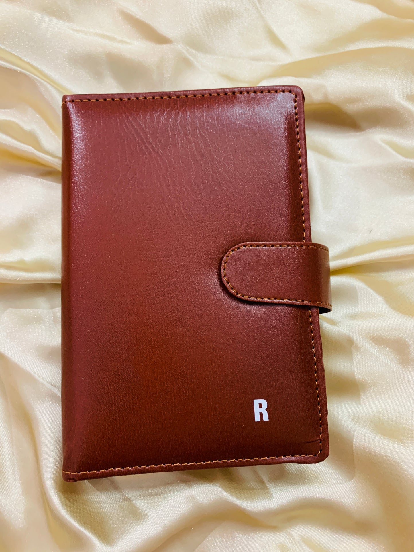 Faux Leatherite Personalised Diary with Initials