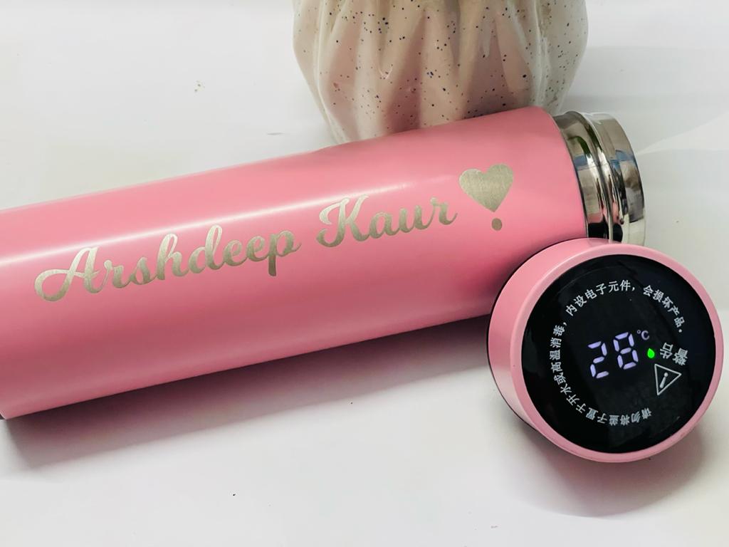 Personalised temperature sipper/bottles/flasks