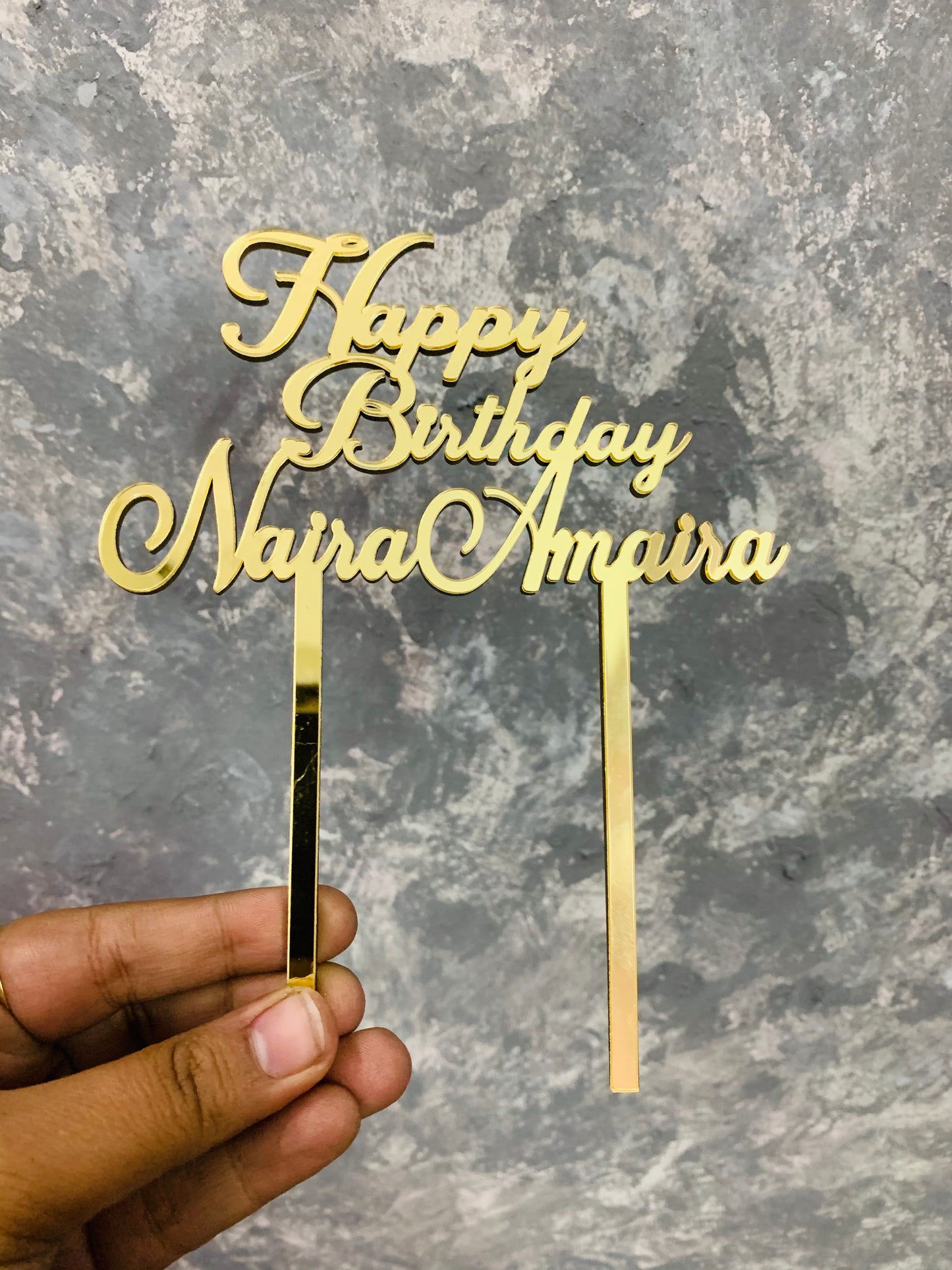 Custom Made Cake Toppers by Giftlay