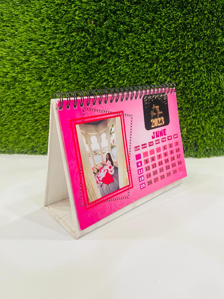 Personalised Desk Calendar