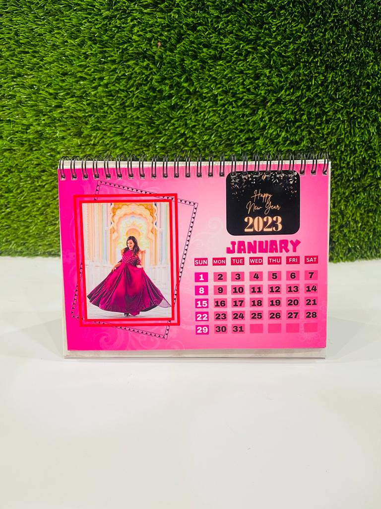 Personalised Desk Calendar