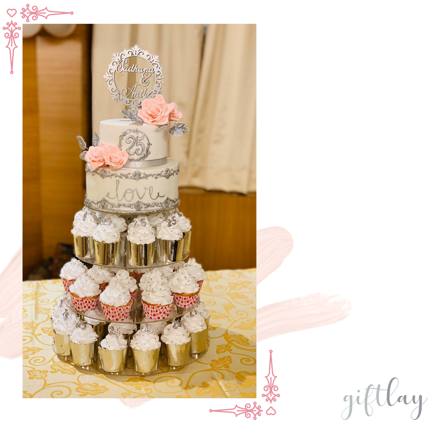 Custom Made Cake Toppers by Giftlay