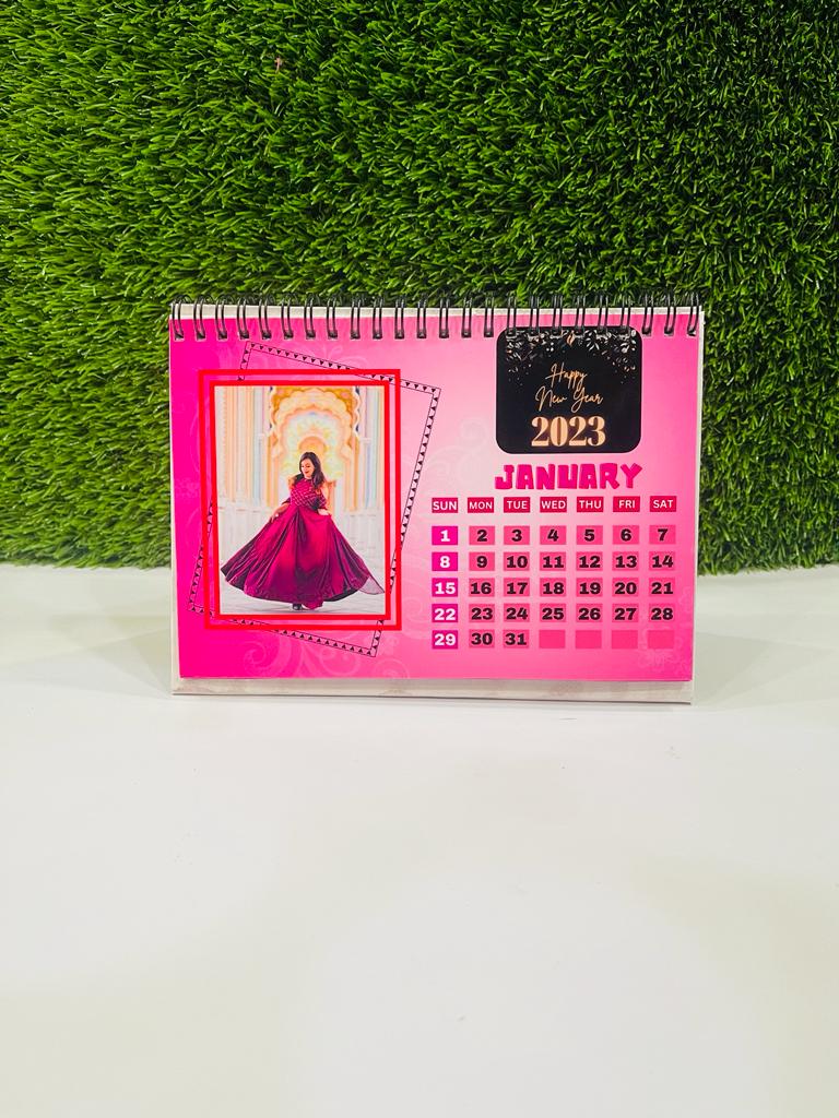 Personalised Desk Calendar