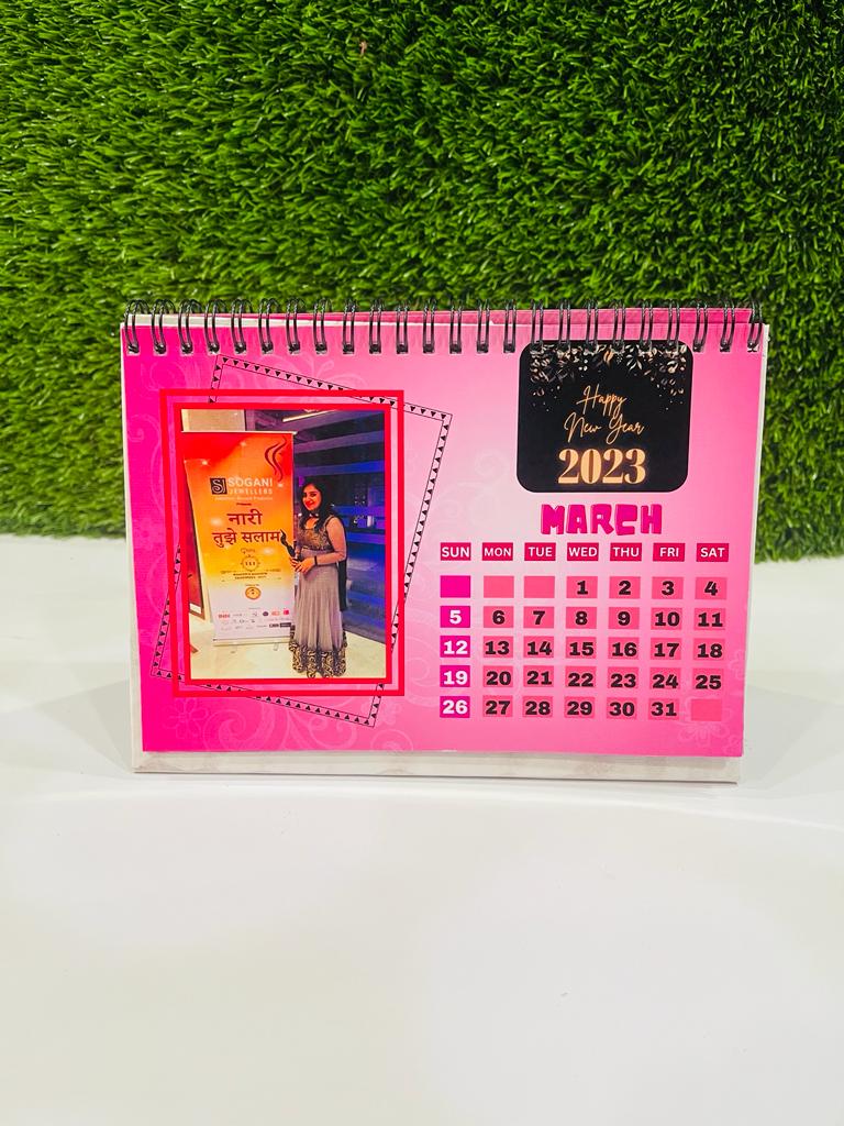 Personalised Desk Calendar