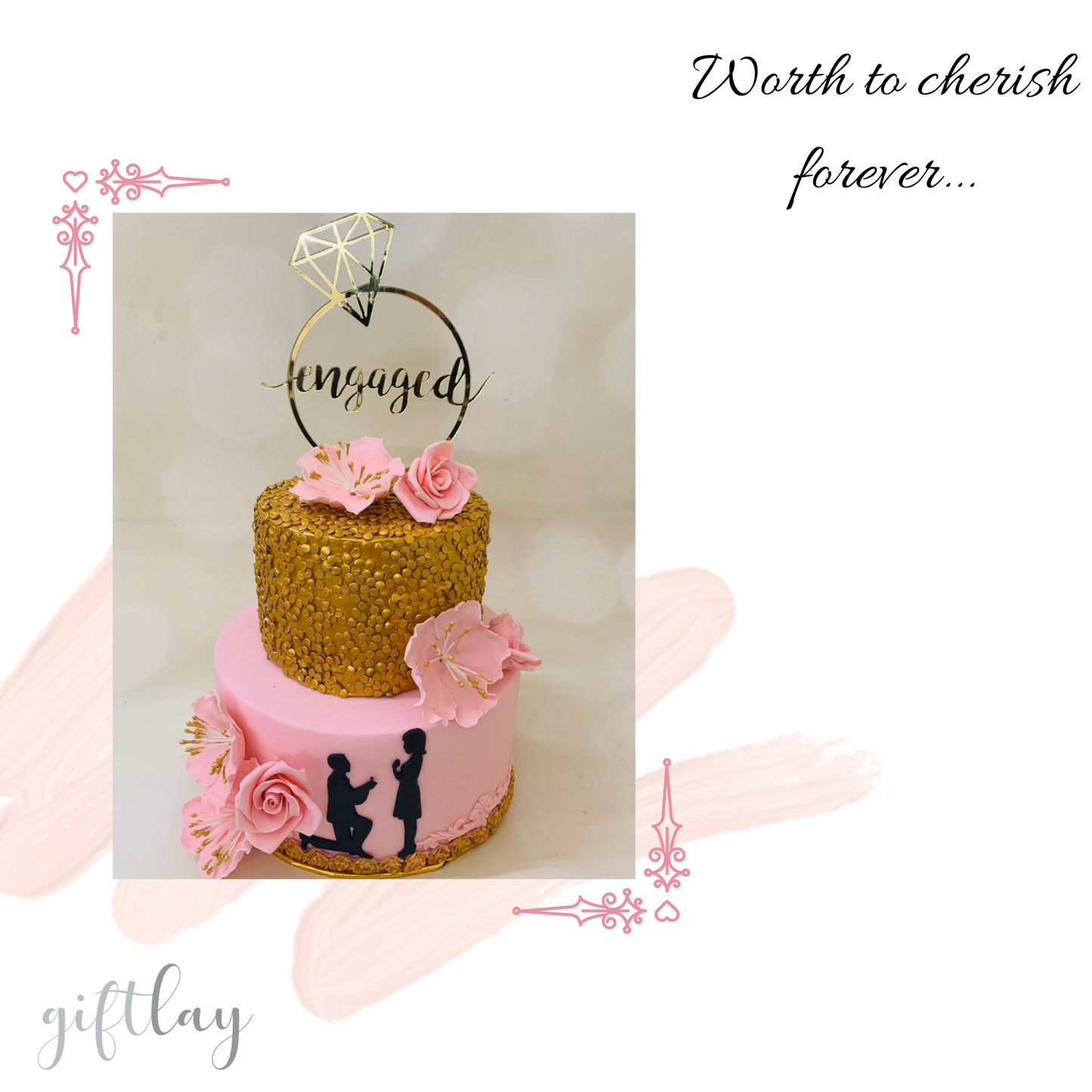 Custom Made Cake Toppers by Giftlay