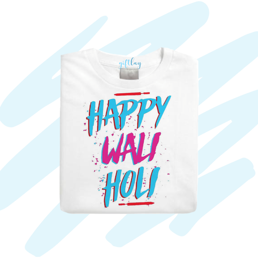 Happy Wali Holi Tshirt